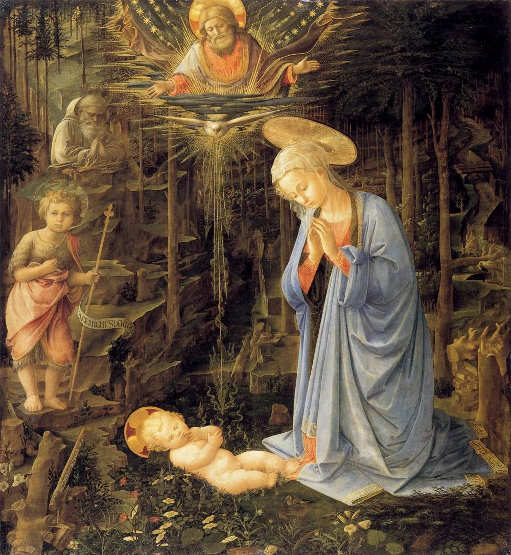 Madonna nella foresta - Staatliche Museen, Berlin